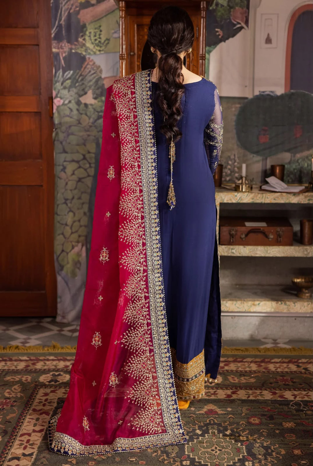 Nureh Chiffon Embroidered Unstitched Collection