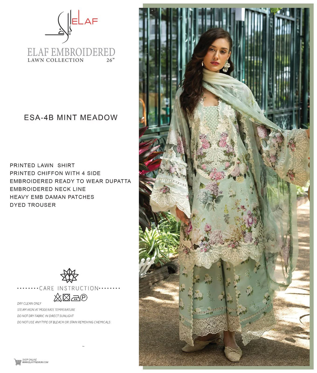 Elaaf Lawn green