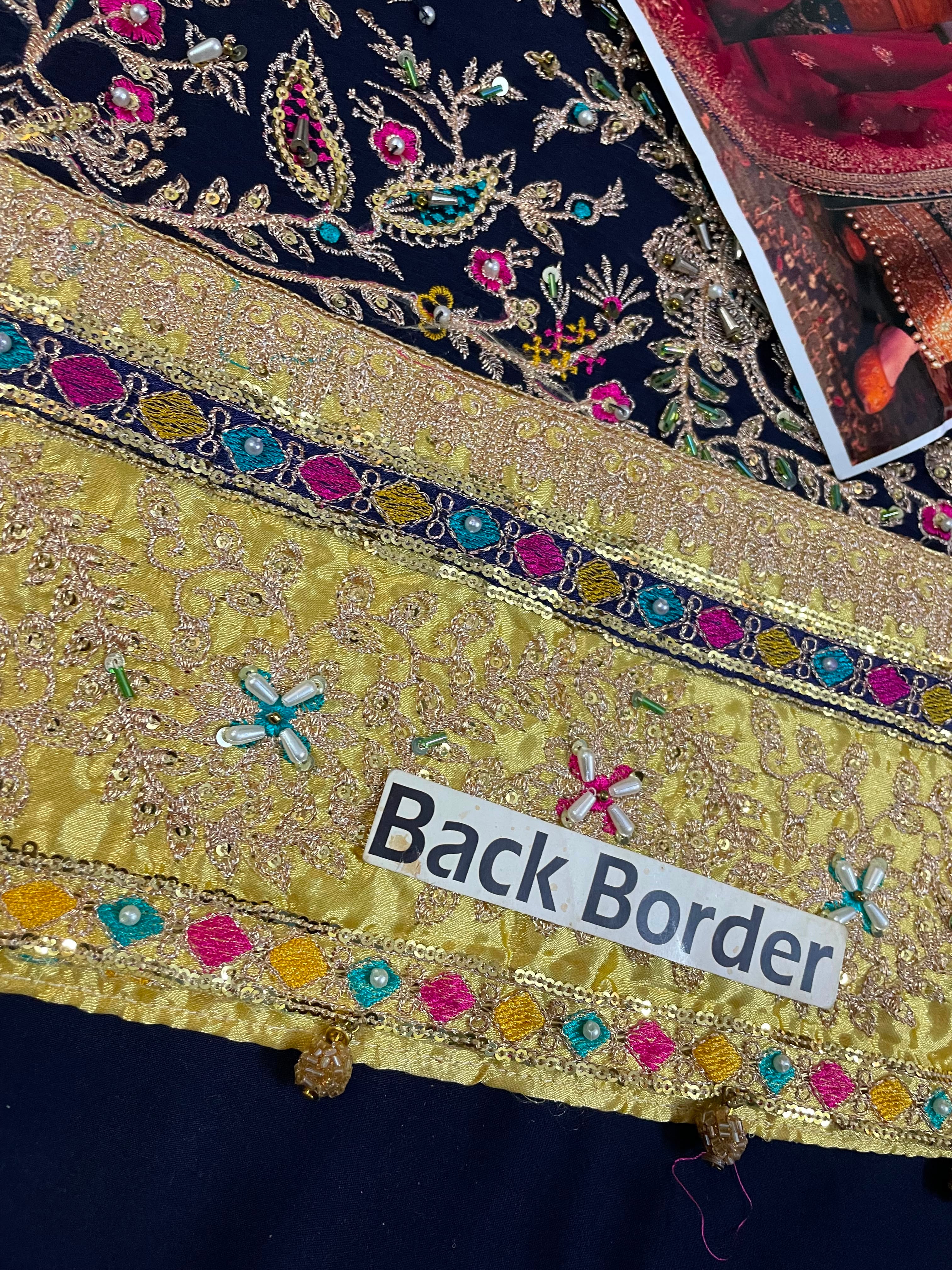 Nureh Chiffon Embroidered Unstitched Collection
