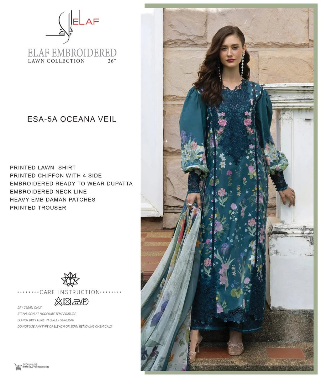 Elaaf Lawn Collection 2026