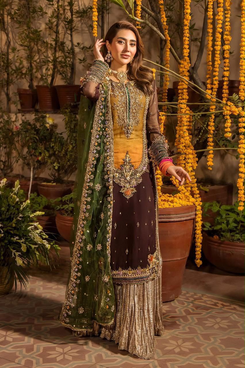 KHUDA BAKHS luxery chiffon COLLECTION 2025