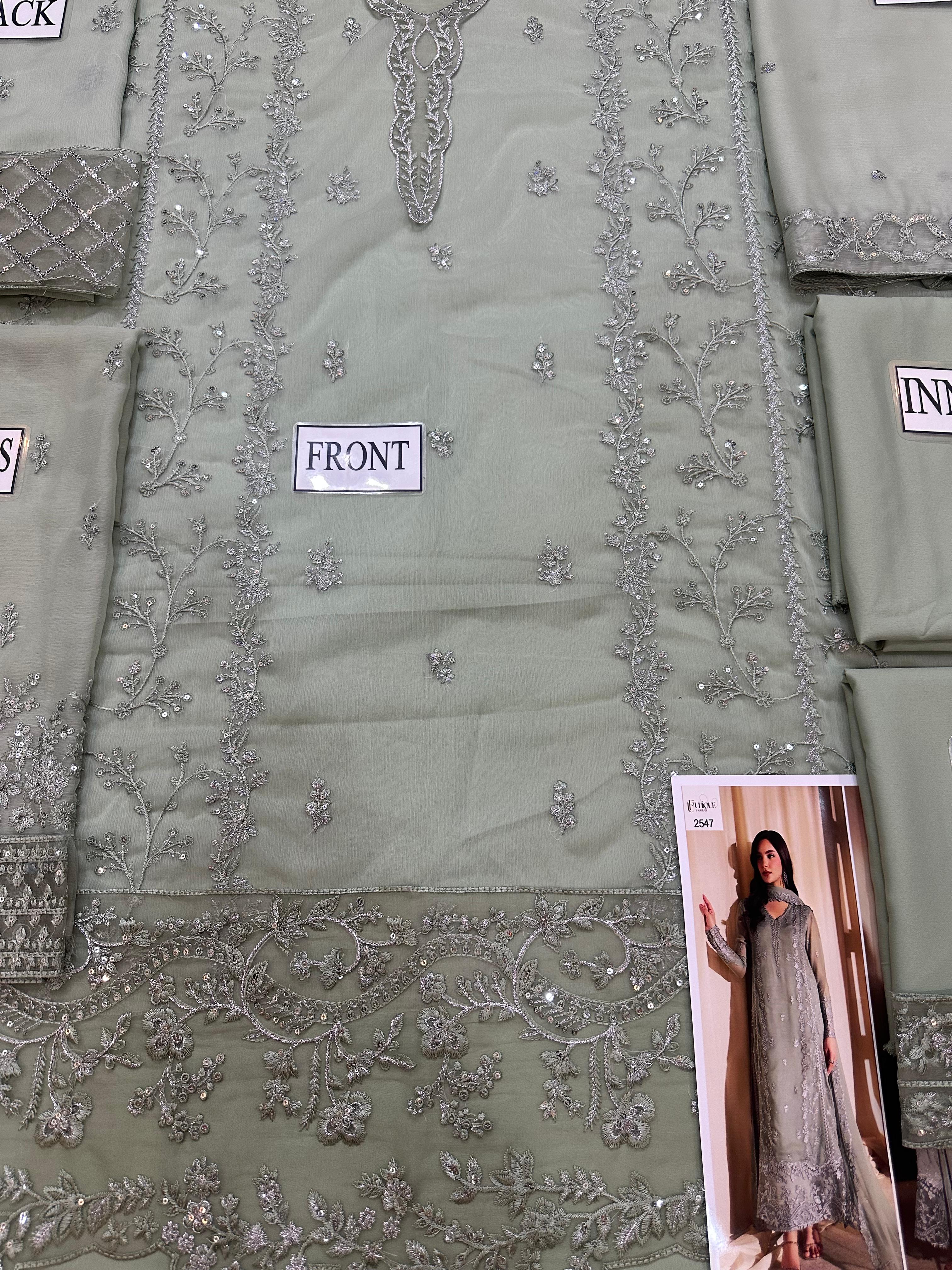 Azure Luxury Chiffon Collection