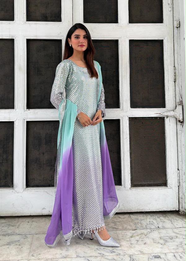 Laam - Chiffon Embroidered Unstitched Collection