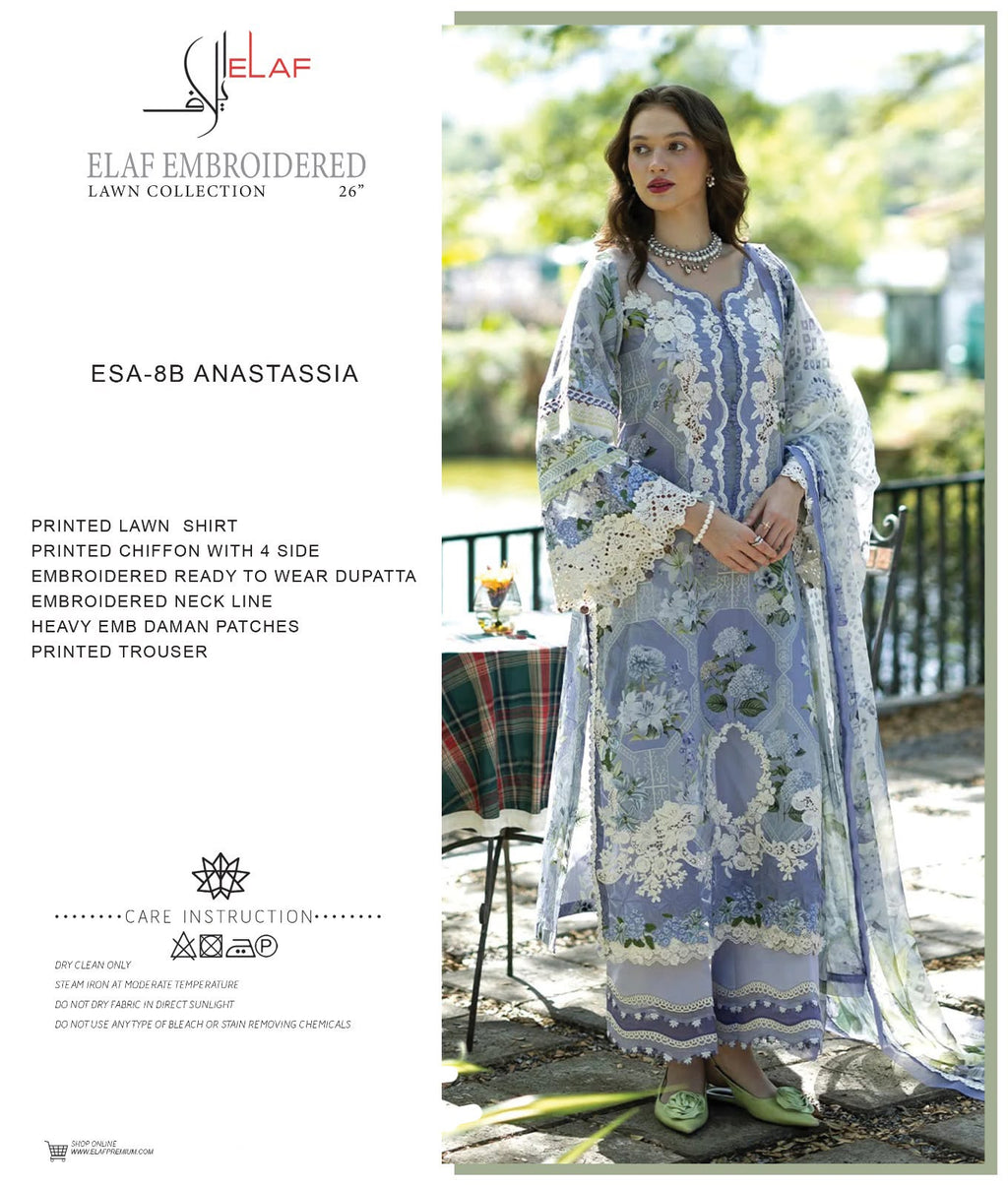 Presenting Elaaf Lawn Collection 2026