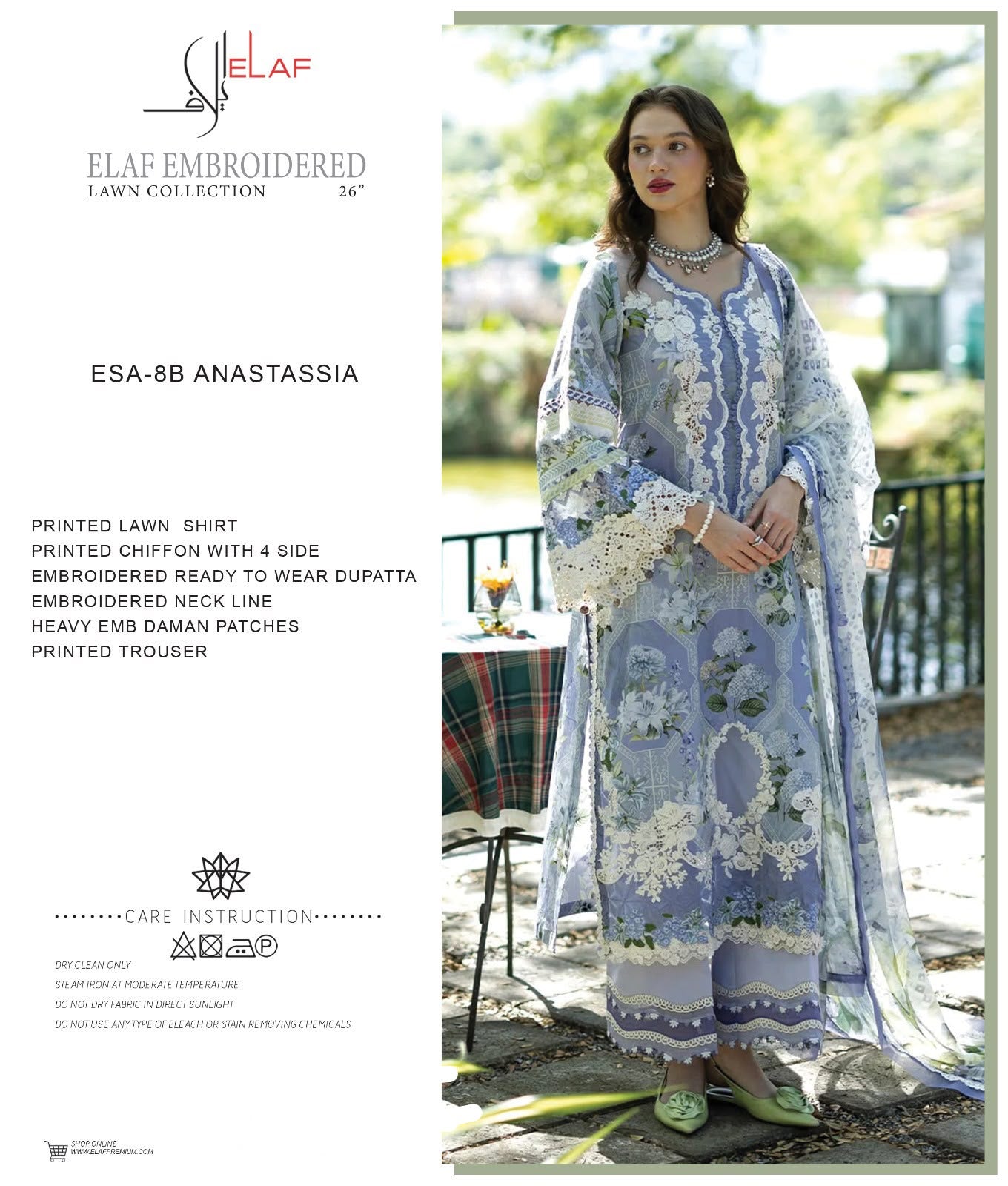 Presenting Elaaf Lawn Collection 2026