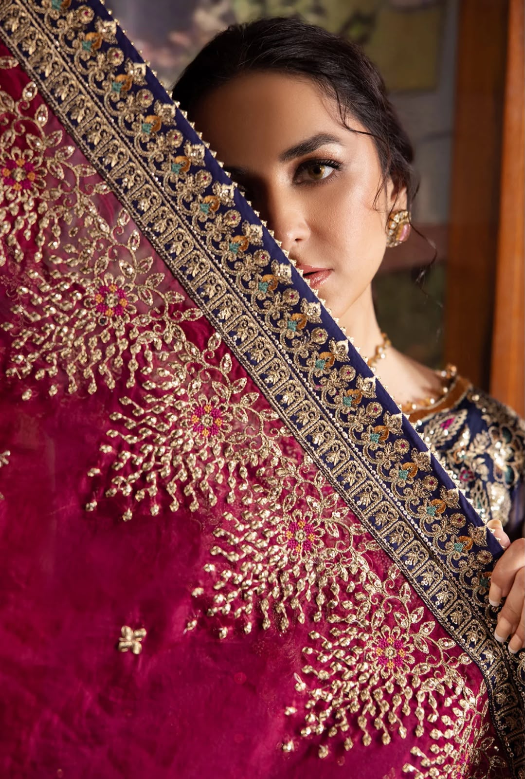 Nureh Chiffon Embroidered Unstitched Collection