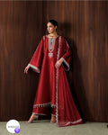 Baroque Embroided unstich 3pcs suit