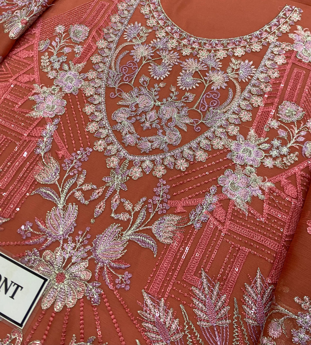 Ramsha Chiffon Embroidered Collection