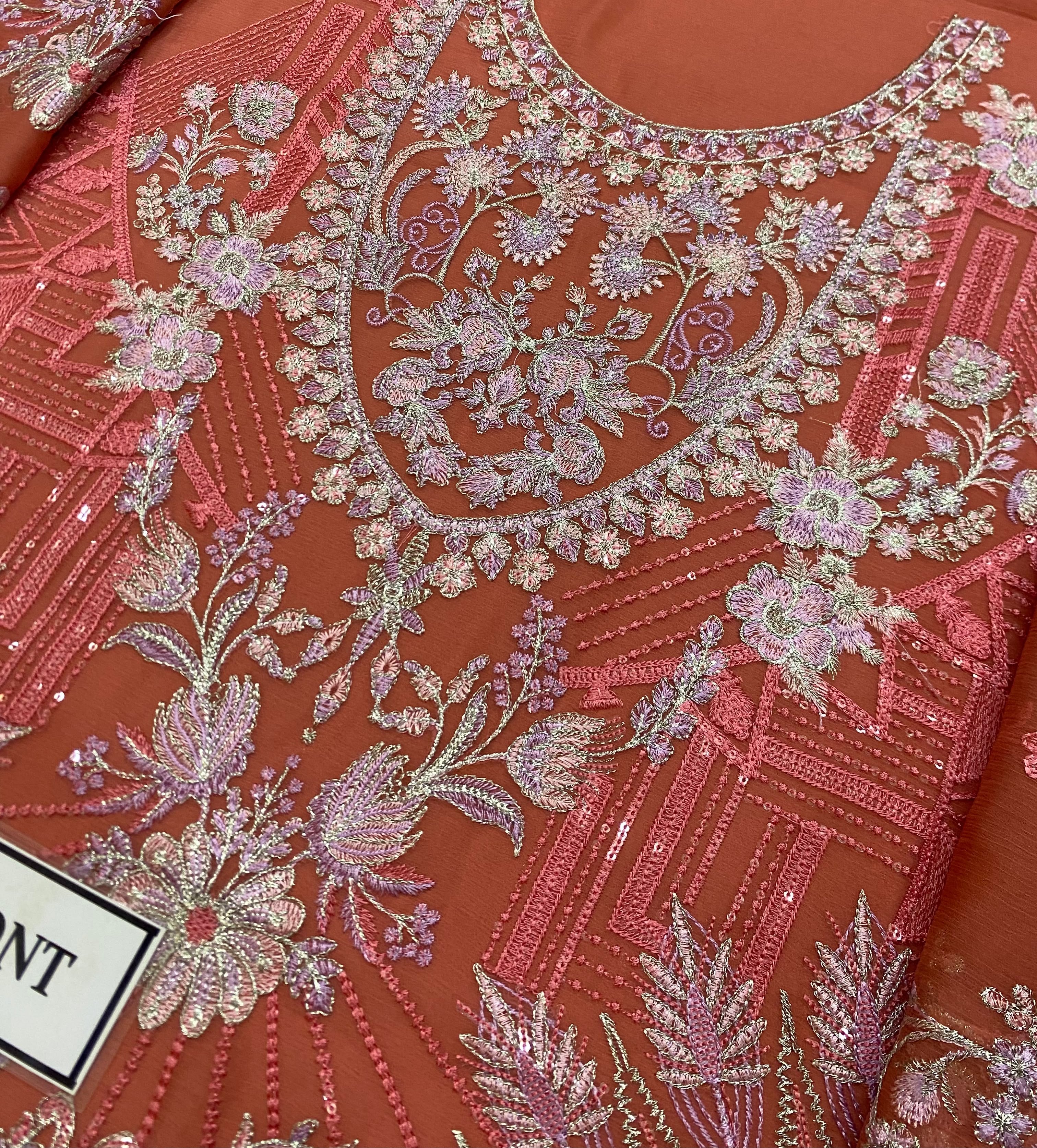 Ramsha Chiffon Embroidered Collection
