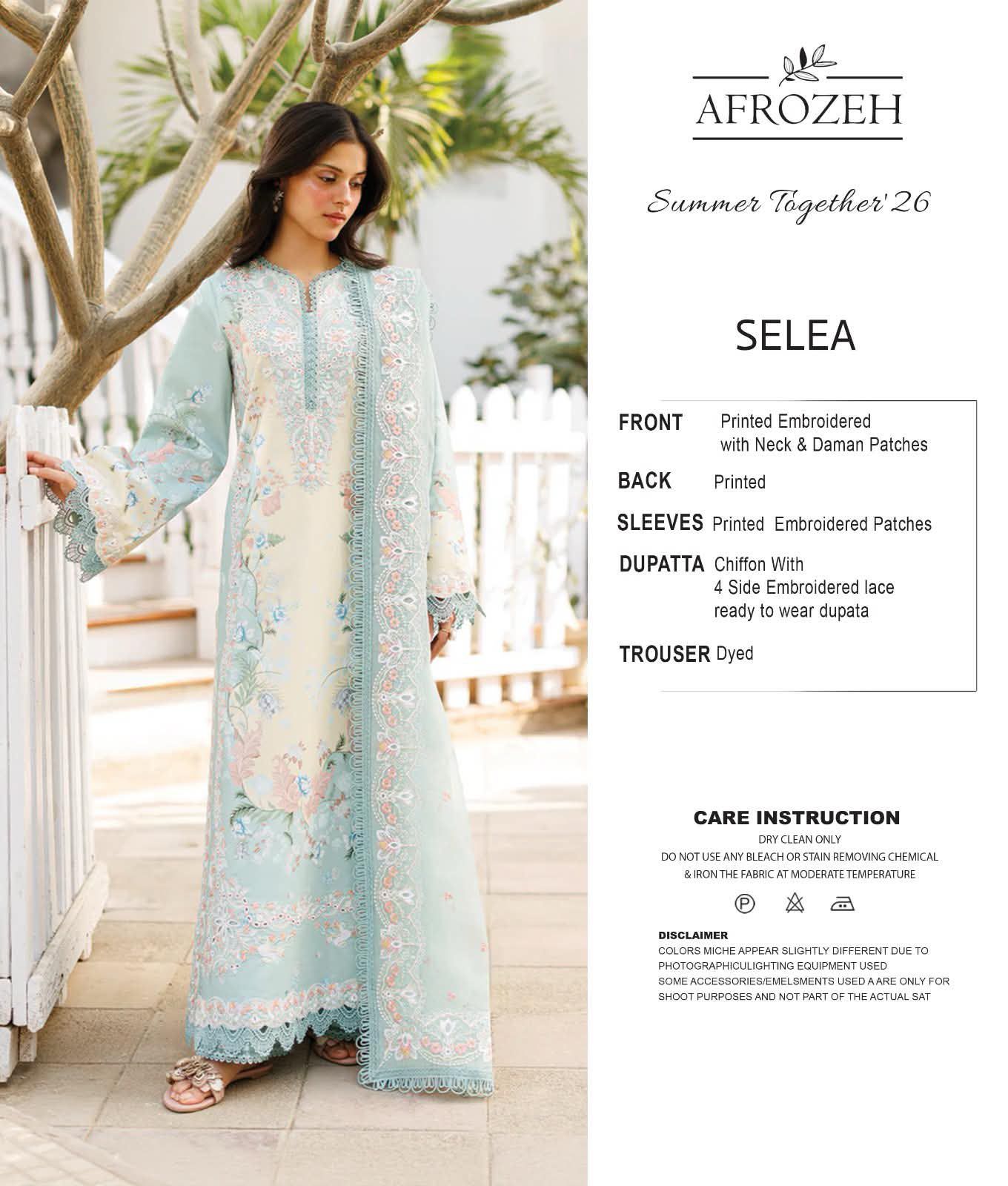Presenting Affrozeh Lawn Collection 2026