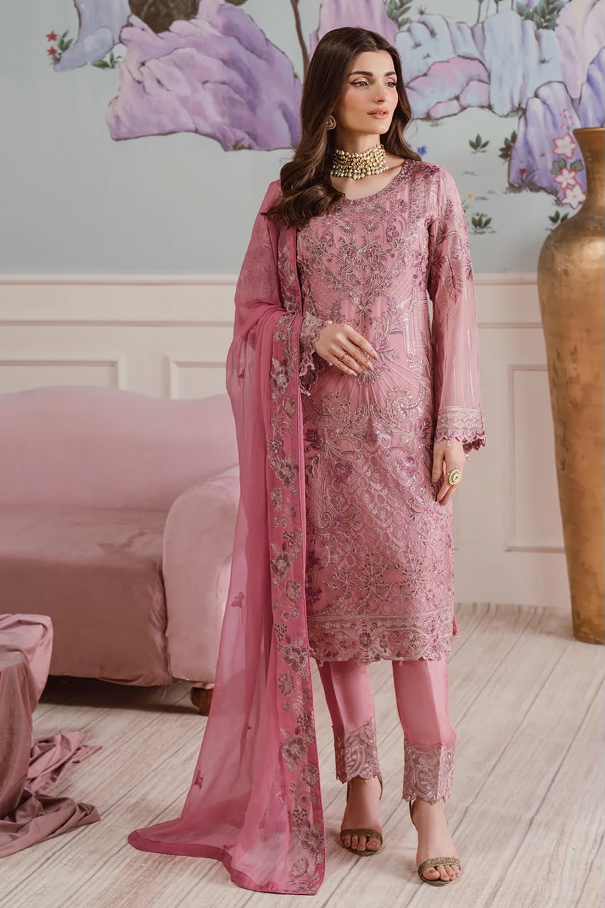 Ramsha Chiffon Embroidered Collection