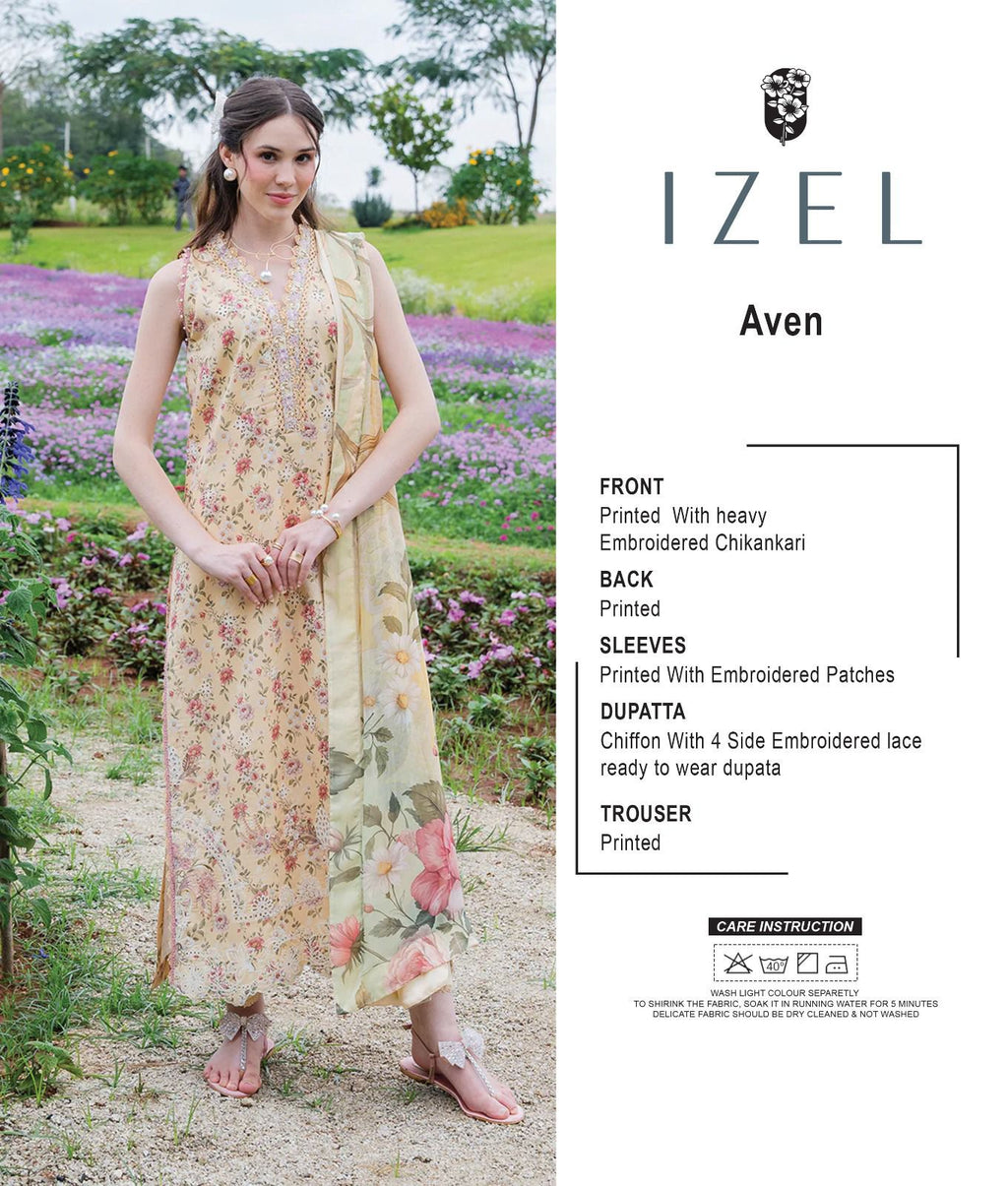 Presenting IZEL Lawn Collection