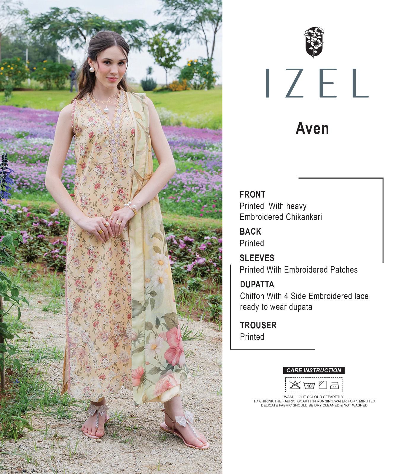 Presenting IZEL Lawn Collection