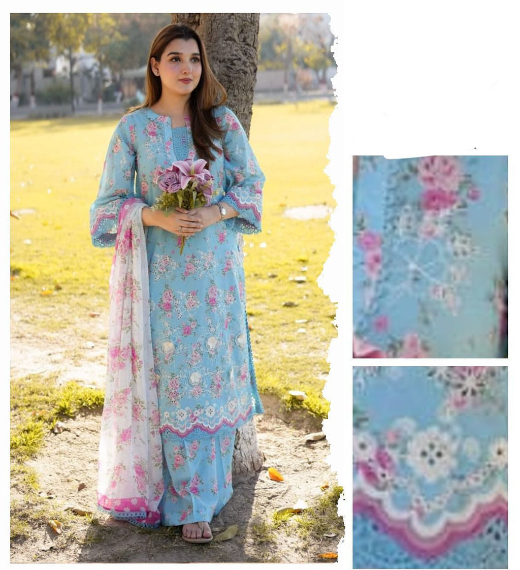 ANEELIES LAWN COLLECTION BLUE
