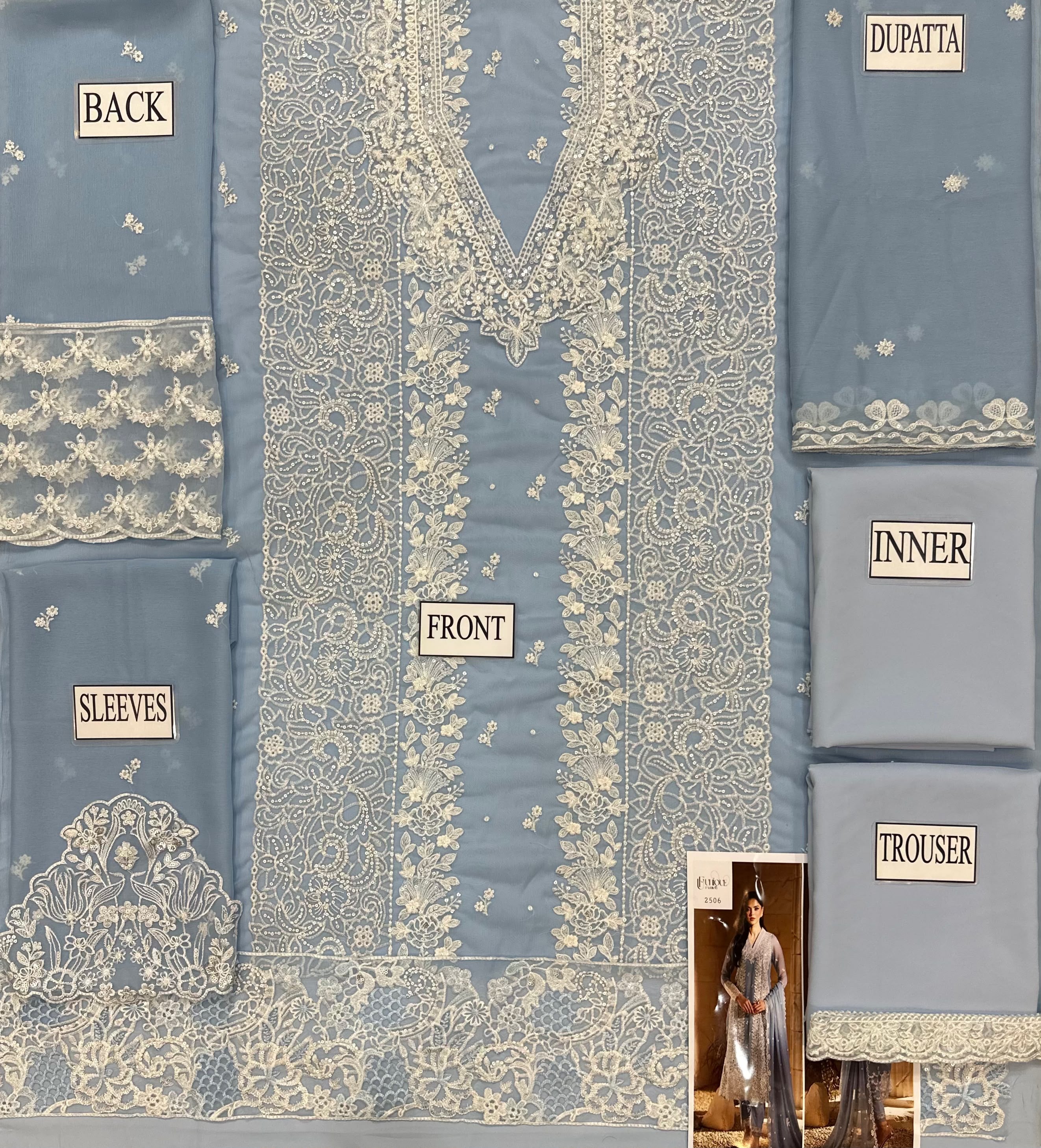 Azure - Design no 2506.