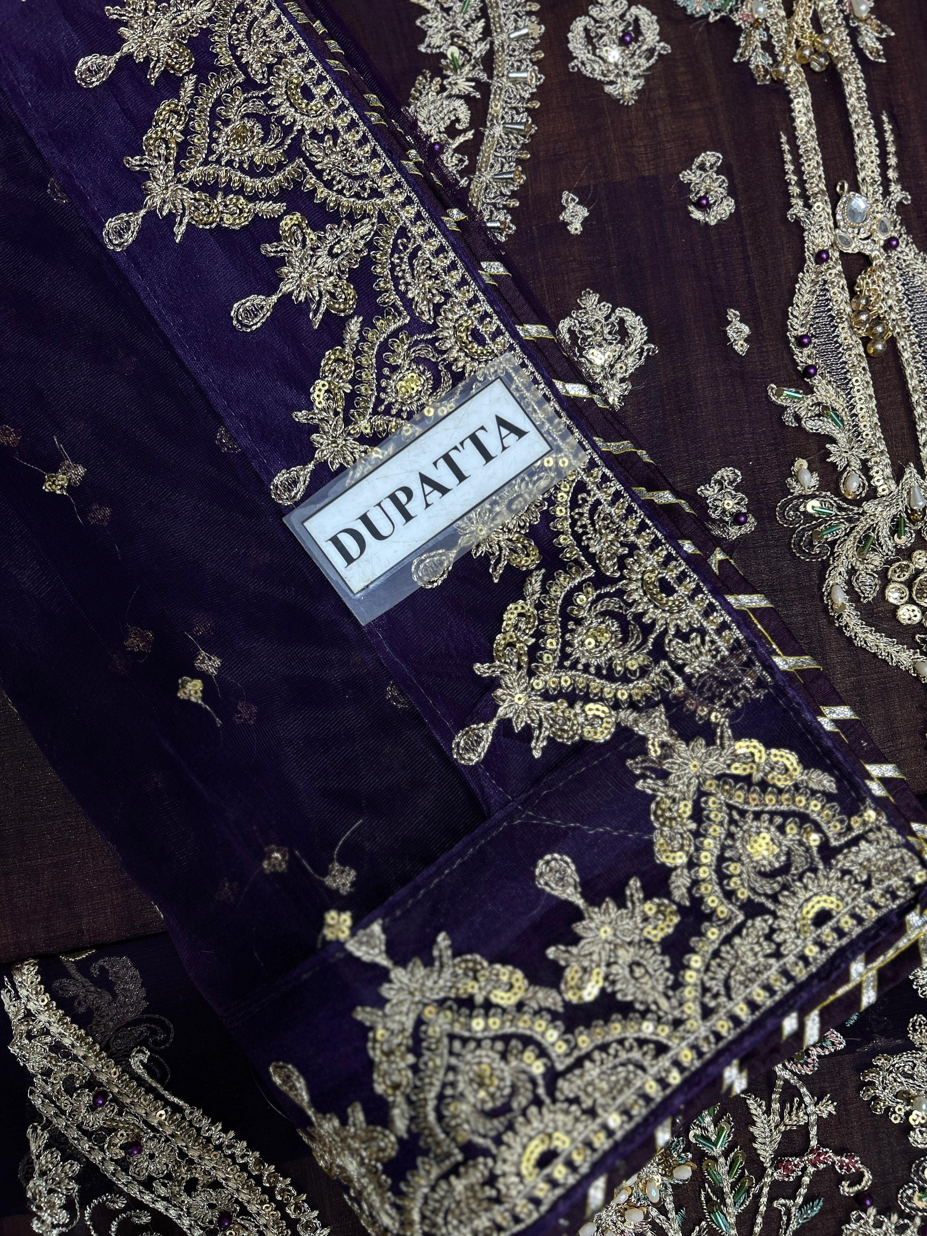 Charizma Premium Chiffon Dress((Unsticthed)
