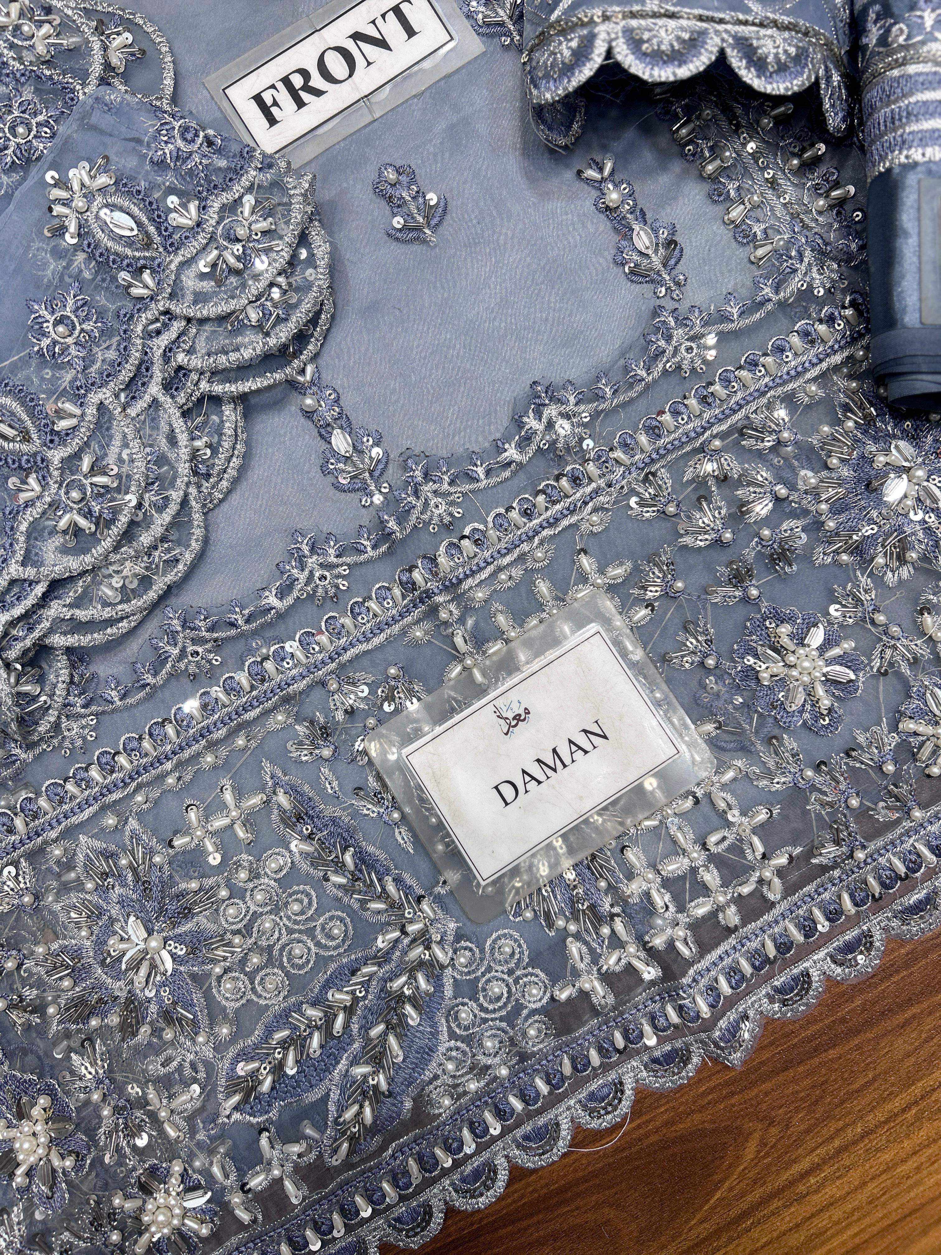 BRAND ZAHA ORGANZA SUIT