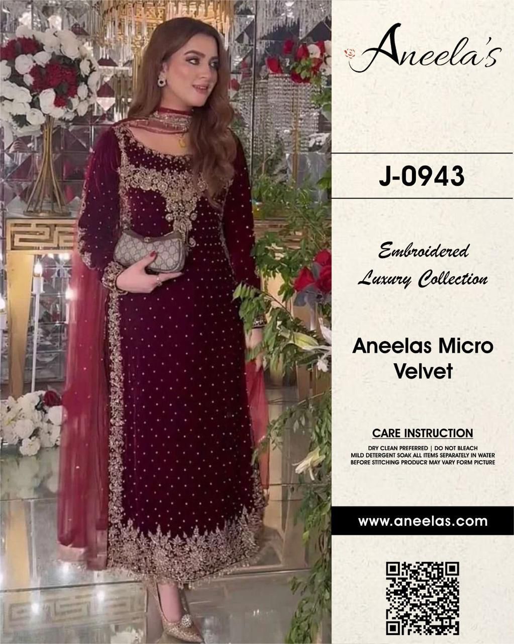 Aneelas Luxury Velvet Article