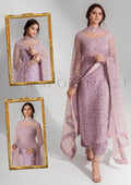 LXM Organza suit with Malai Trouser