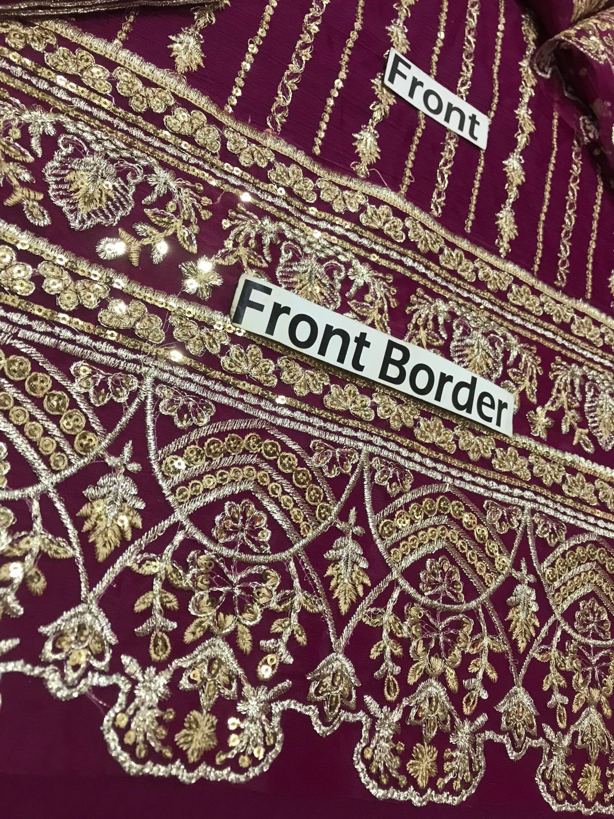 Presenting &nbsp:Kanwal Malik Chiffon Embroidered Unstitched Collection