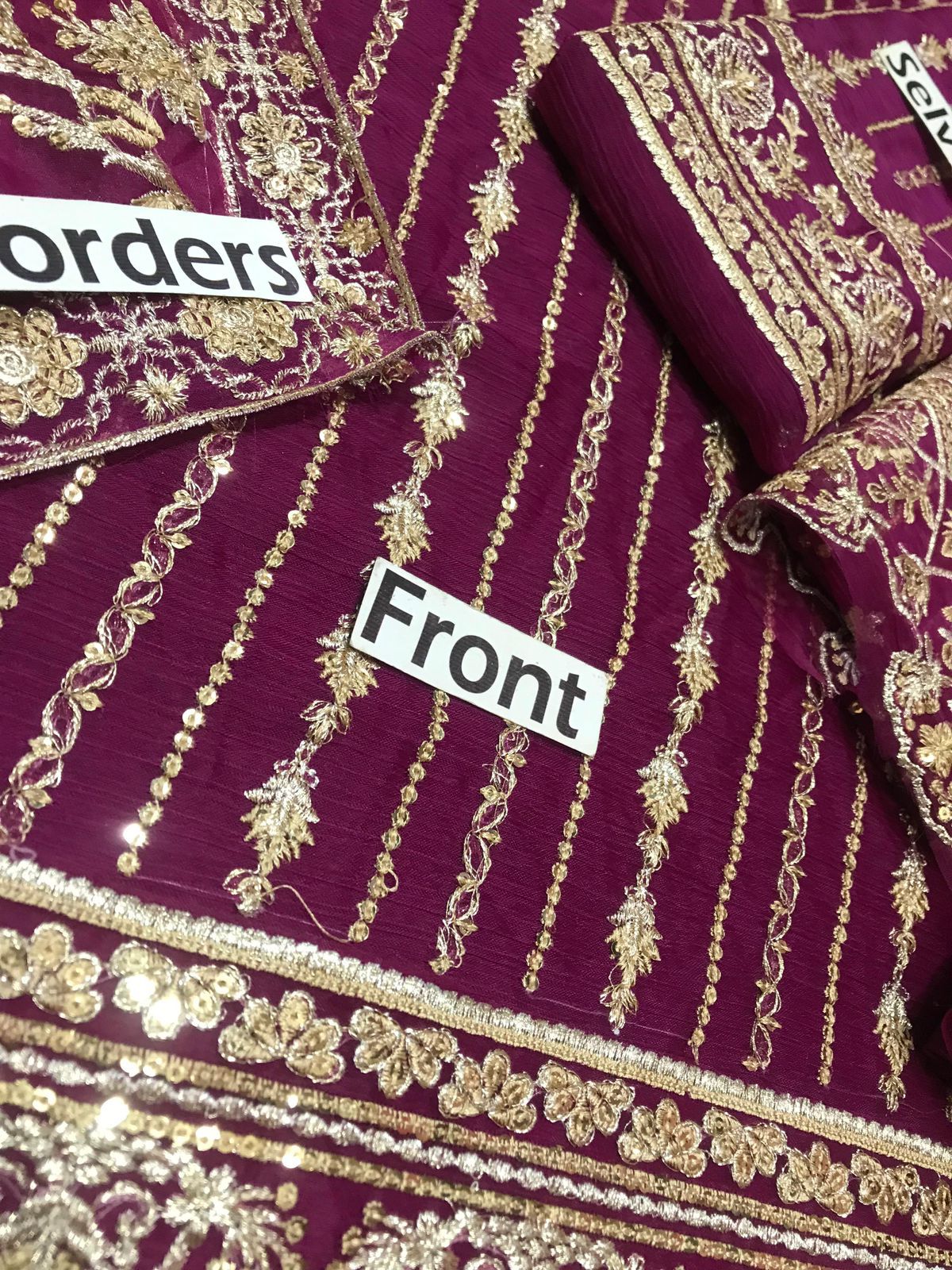 Presenting &nbsp:Kanwal Malik Chiffon Embroidered Unstitched Collection