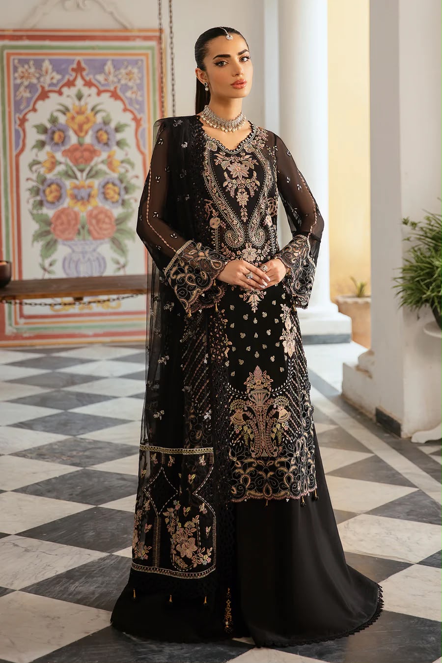 Ramsha Luxury Chiffon Collection – Design No: 2386