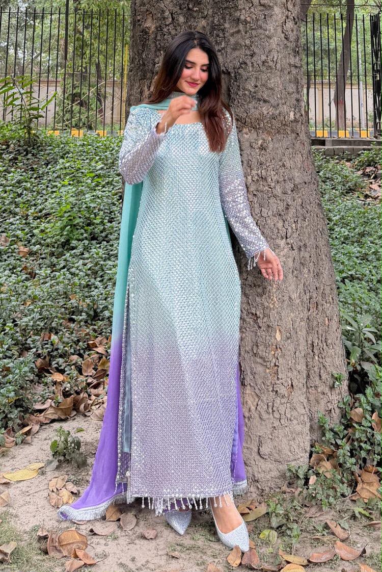 Laam - Chiffon Embroidered Unstitched Collection