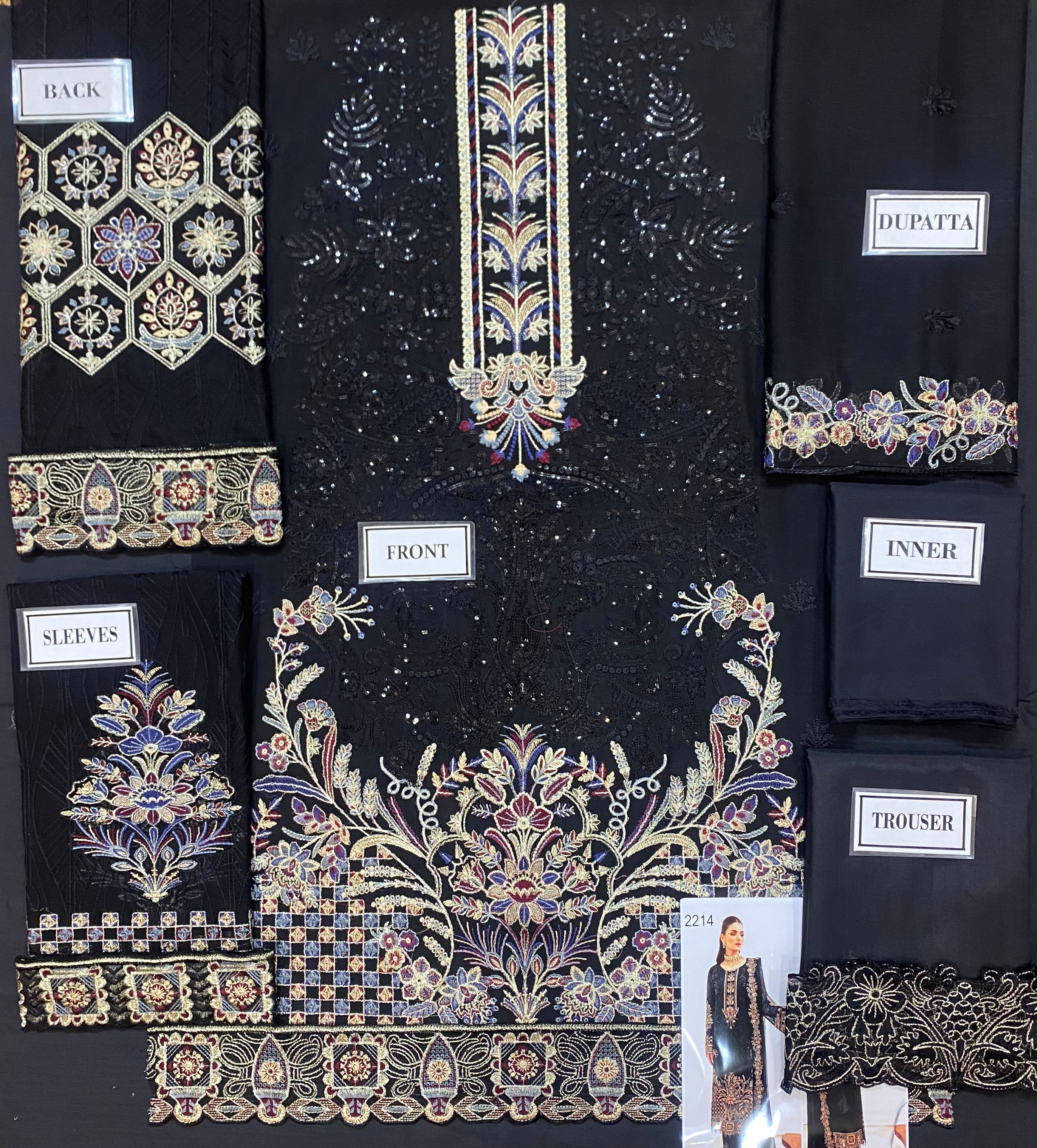 Ramsha – Design No: 2214